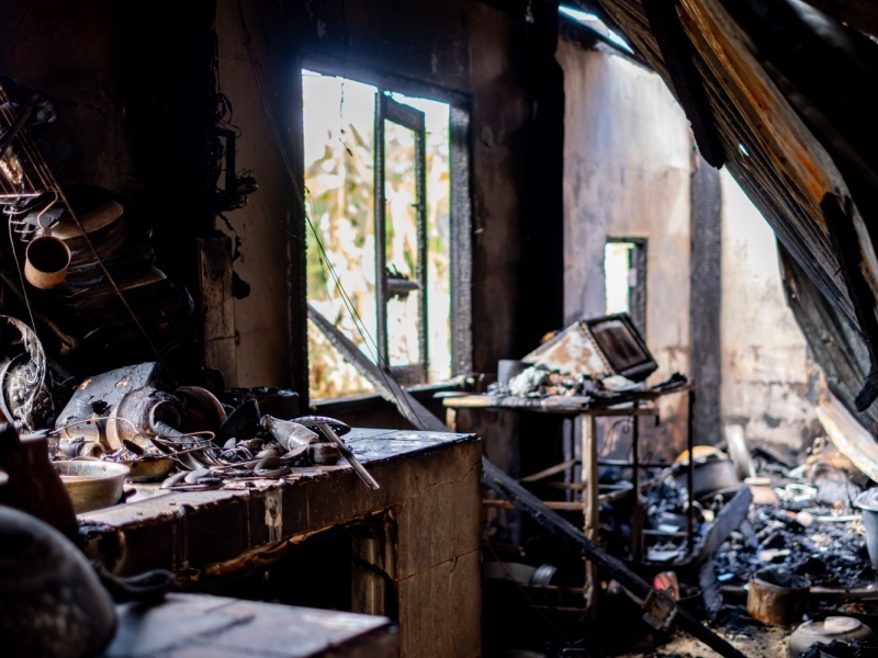 Abandoned Property - Fire