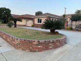front of home after receivership