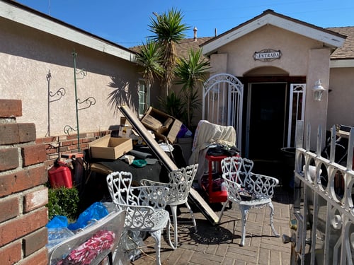 outside of home before receivership