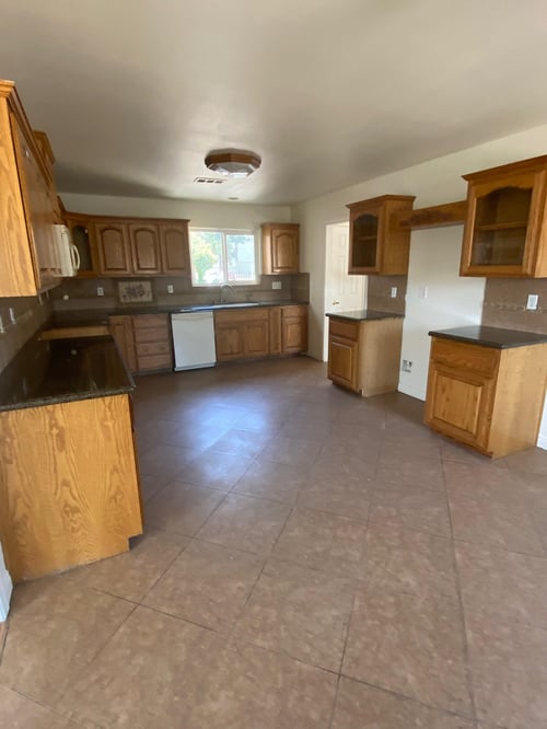 inside of home after receivership